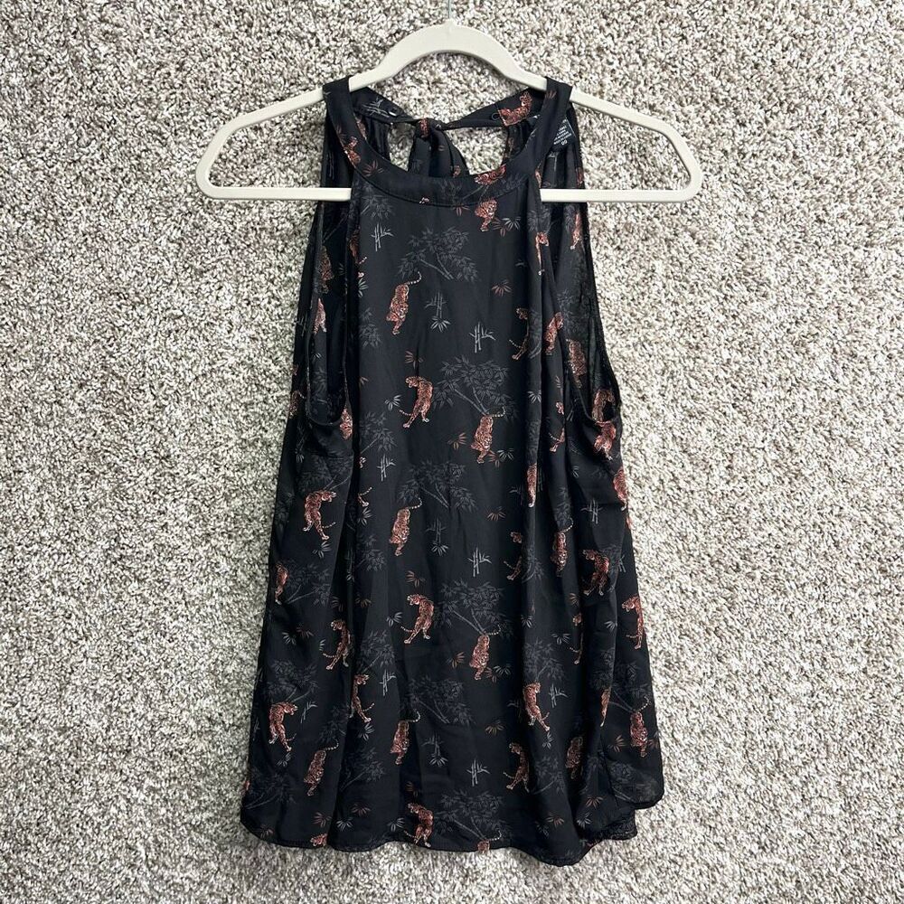 Torrid Tank Top Women’s 00 / M-L / 10 Tiger Print Sleeveless‎